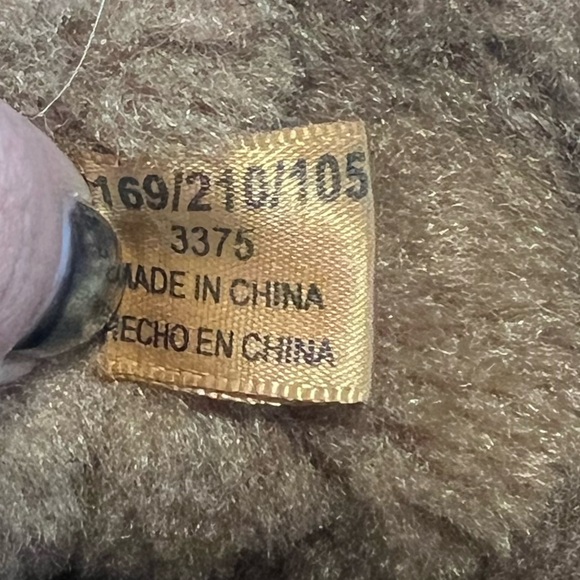 Zara Women's Suede Chunky Platform Winter Ankle Boots Tan Sherpa size 39 - Picture 10 of 12